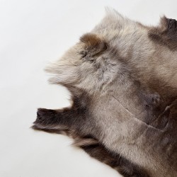 Large Nordic Reindeer Hide Rug | Large Natural Reindeer Skin