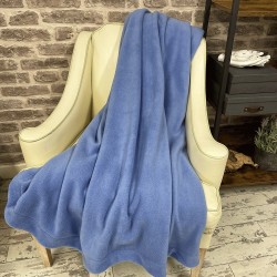 Sky Blue Fleece Throw | Lichtblauwe Fleece Deken | Fleece Dekens |