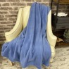 Plaid polaire bleu ciel | Couverture polaire bleu clair | Couvertures polaires |
