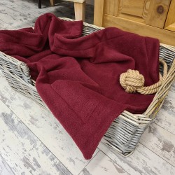 Coperta per Animali in Pile Vino | Morbide Coperte per Animali in Pile | Coperta per Cani in Pile