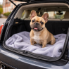 Light Grey Fleece Dog Blanket | Fleece Pet Blanket | Fleece Dog Blanket