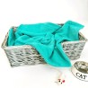 Jadegroene Fleece Huisdierdeken | Fleece Honden Dekens | Groene Honden Deken
