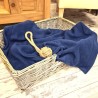 Petrol Blue Fleece Dog Blanket | Fleecy Dog Blanket | Blue Pet Blanket
