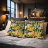 Midsummer Luxury Velvet Cushions | Floral Printed Velvet Cushions |