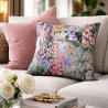 Reversible Samt Rhapsody Kissen | Wende-Blumen-Samtkissen
