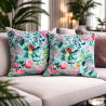 Coussins en velours de luxe Tranquillity | Coussins en velours imprimé floral |