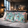 Tranquillity Luxury Velvet Cushions | Printed Velvet Floral Cushions |