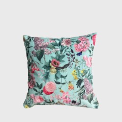 Coussins en velours de luxe Tranquillity | Coussins en velours imprimé floral |