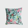 Tranquillity Luxury Velvet Cushions | Printed Velvet Floral Cushions |