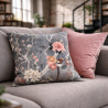 Chinoiserie Reversible Velvet Cushions | Oriental Velvet Cushions