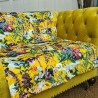 Midsummer Luxe Fluwelen Plaid | Dubbelzijdige Grote Bloemen Fluwelen Plaid