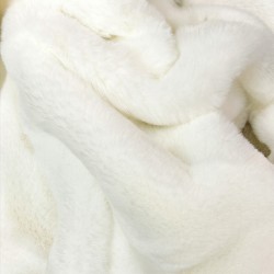 Chelsea Cream Faux Fur Fabric