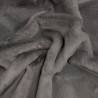 Chelsea Dark Grey Faux Fur Fabric