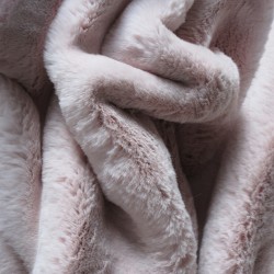 Chelsea Pink Faux Fur Fabric