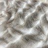 Caribou Stripe Faux Fur Fabric