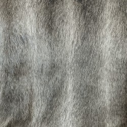 Marmoset Stripe Faux Fur Fabric