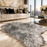 Grey Sheepskin Rug, Natural Grey Icelandic Sheepskin