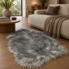 Grey Sheepskin Rug, Natural Grey Icelandic Sheepskin
