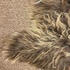 Brown Icelandic Sheepskin Rug, Natural Brown Icelandic Sheepskin