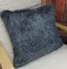 Ash Grey Faux Fur Cushion