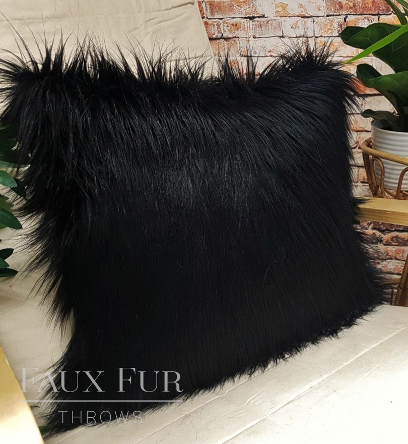 Busby Faux Fur Cushion