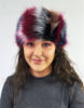 Picasso Faux Fur Headband Front