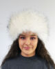 Tissavel Arctic Fox Faux Fur Headband