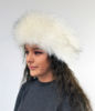 Tissavel Arctic Fox Faux Fur Headband Side