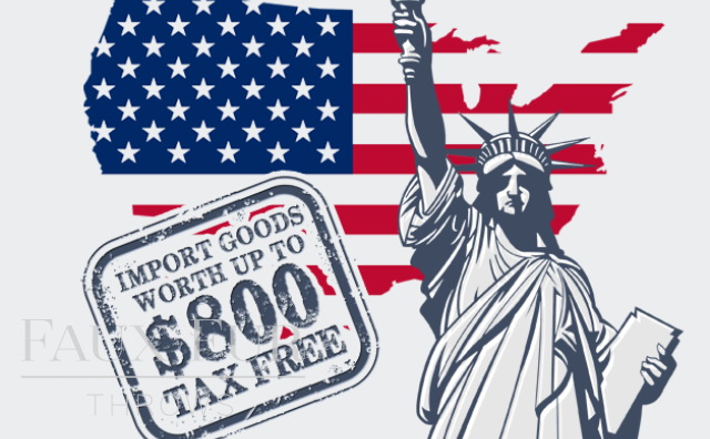 USA Raises Import Duty Threshold to $800