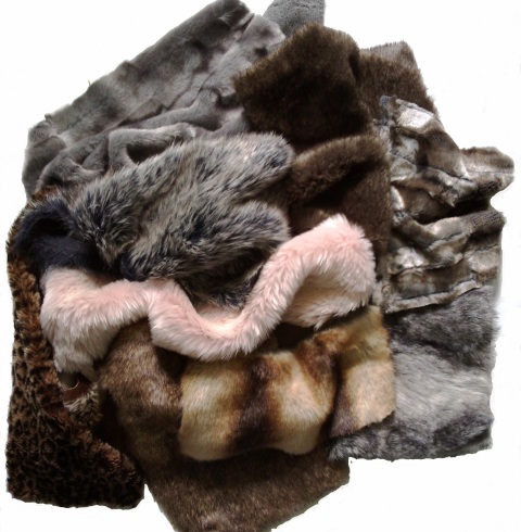 Faux Fur Fabric Crafts / Play Pack